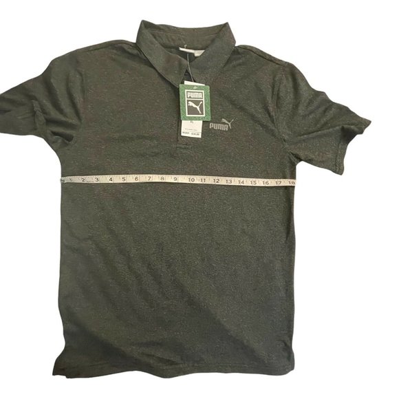 Kid’s Polo Shirt Size XL puma kid 91201882FME Black Heather - Picture 5 of 12